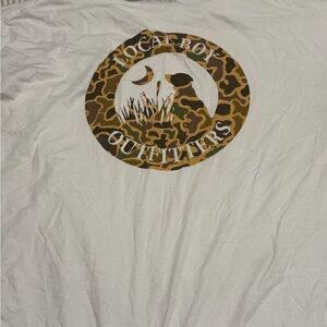 Camo Graphic Tee - White